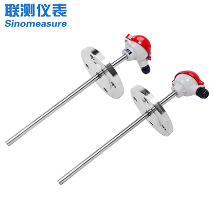 聯(lián)測_SIN-WZPK_鎧裝熱電阻_法蘭安裝(鍋爐行業(yè)專用)
